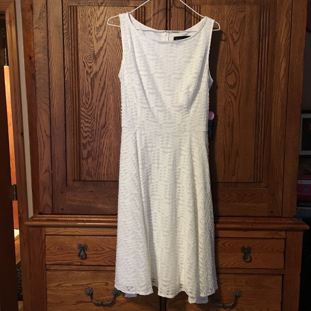 NWT Evan Picone Eyelet Dress size 8